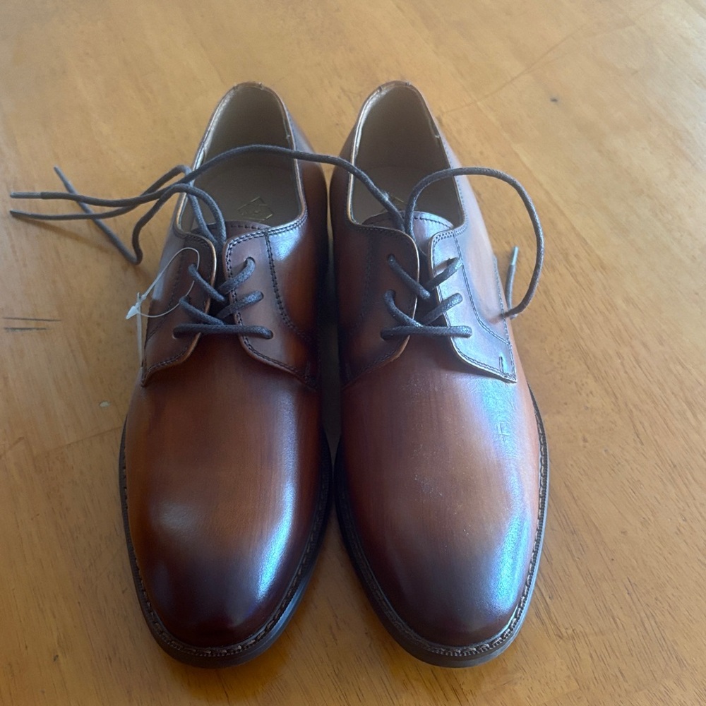Milano Classic Brown Leather Derbys